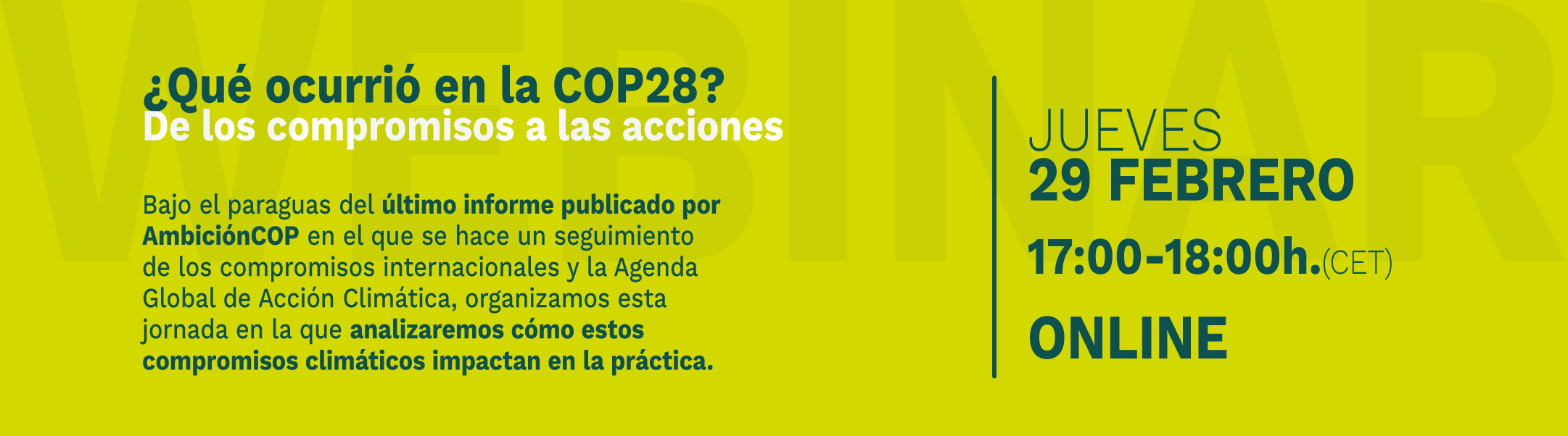 AmbicionCOP COP28 web